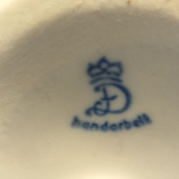 Handerbeit Praying Musician Angels Candle Holders White Porcelain Germany - Picture 16 of 16